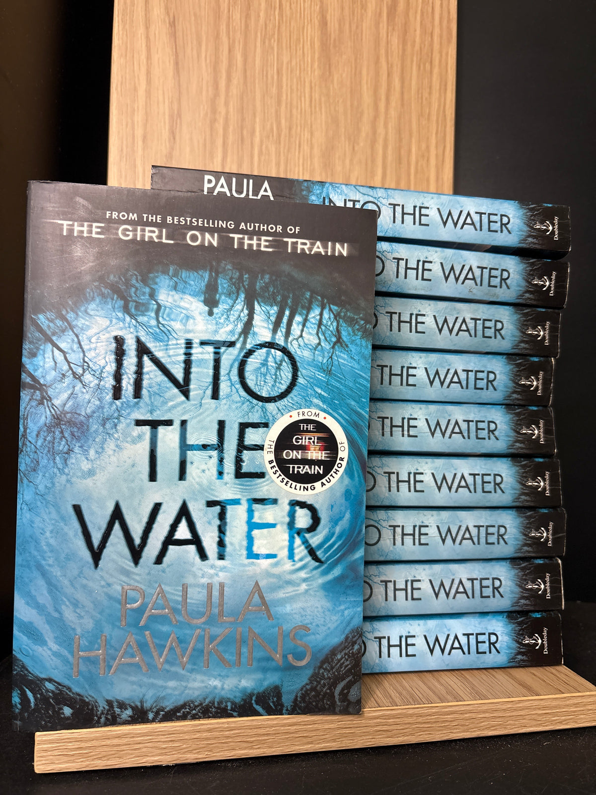Book Club 10 Pack: HAWKINS, Paula 'Into The Water' Paperback Large Copies (Min condition: Good)