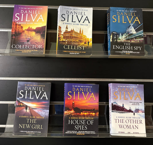 SILVA, Daniel 'Gabriel Allon' Series Assorted Titles Bundle of 6 (min. fair condition)