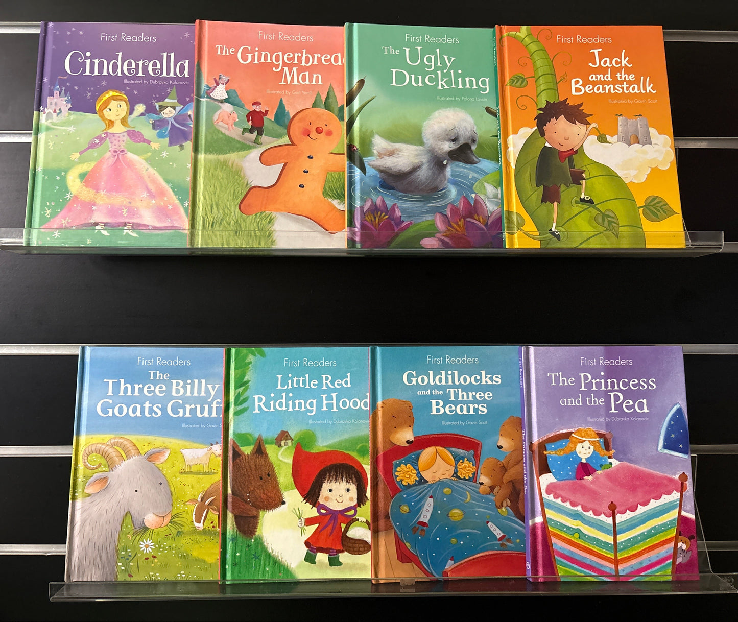 FIRST READERS SERIES - Bundle of 8 - Assorted Titles (Min good condition)