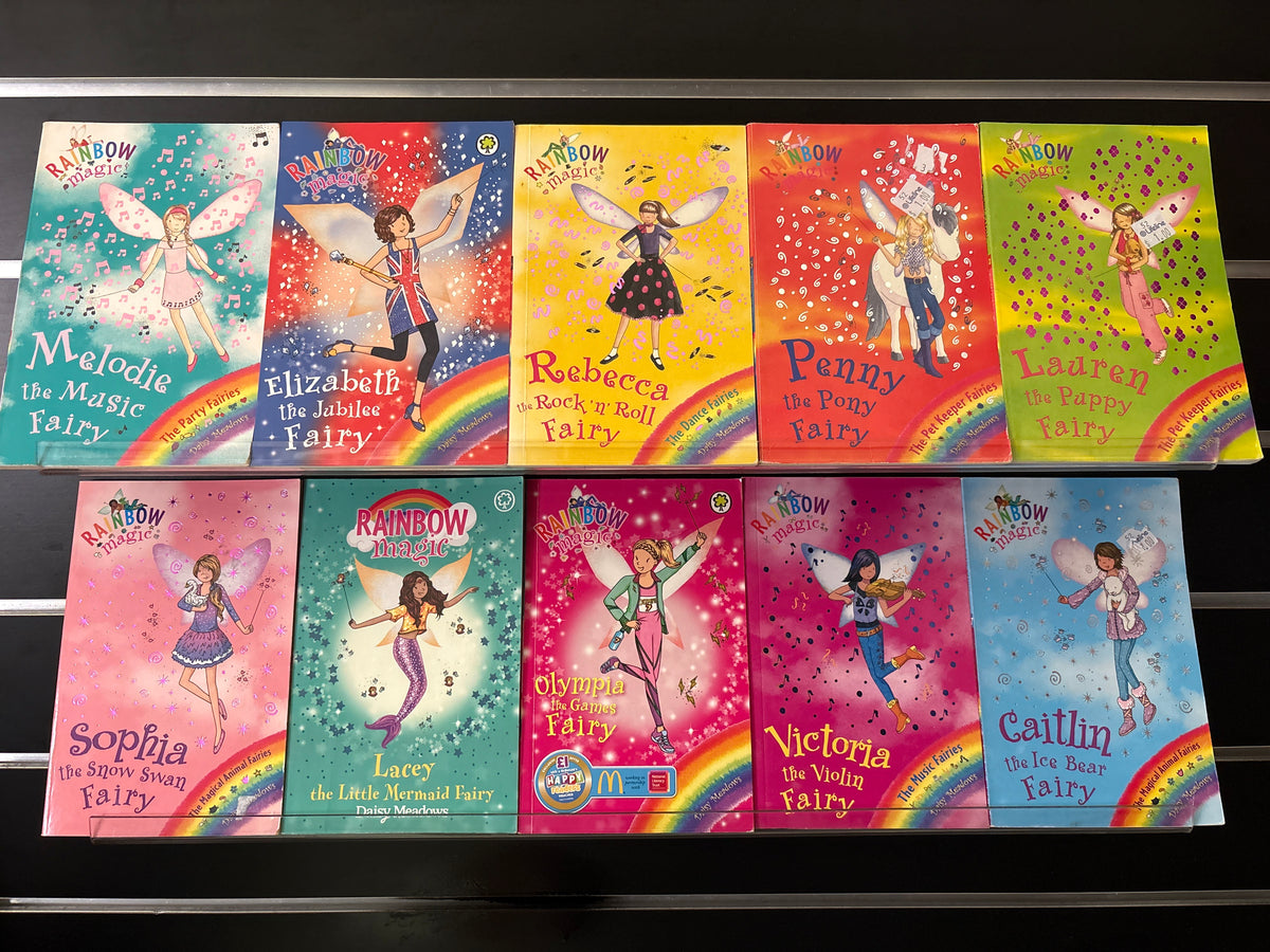 MEADOWS, Daisy 'Rainbow Magic' Assorted Standalone Titles Bundle of 10 (Min. fair condition)