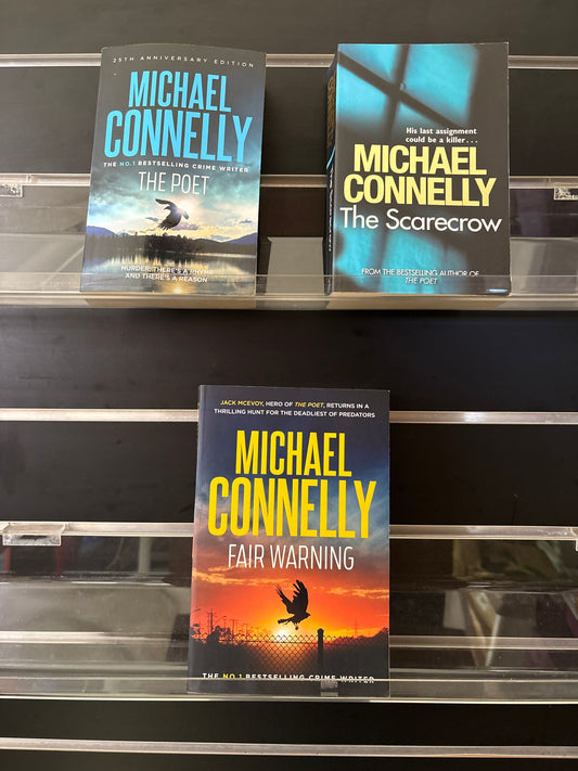 CONNELLY, Michael: 'Jack McEvoy' Series Bundle of 3 (Min. very good condition)