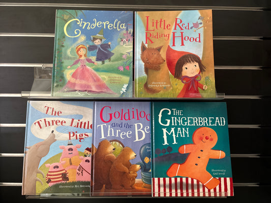 FAIRY TALES - Bundle of 5 - Assorted Titles (Min. fair condition)
