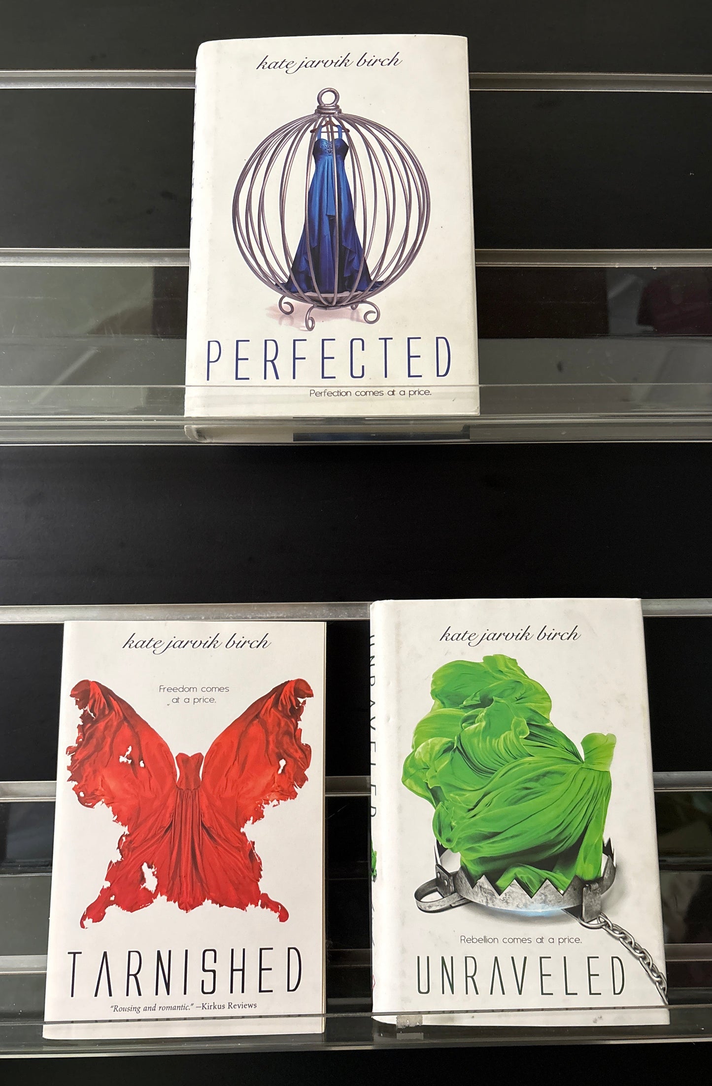 BIRCH, Kate Jarvik 'Perfected' Complete Series Bundle of 3 (Min good condition)