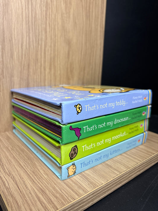 USBORNE TOUCHY-FEELY BOOKS Assorted Titles Bundle of 4 (Min. good condition)