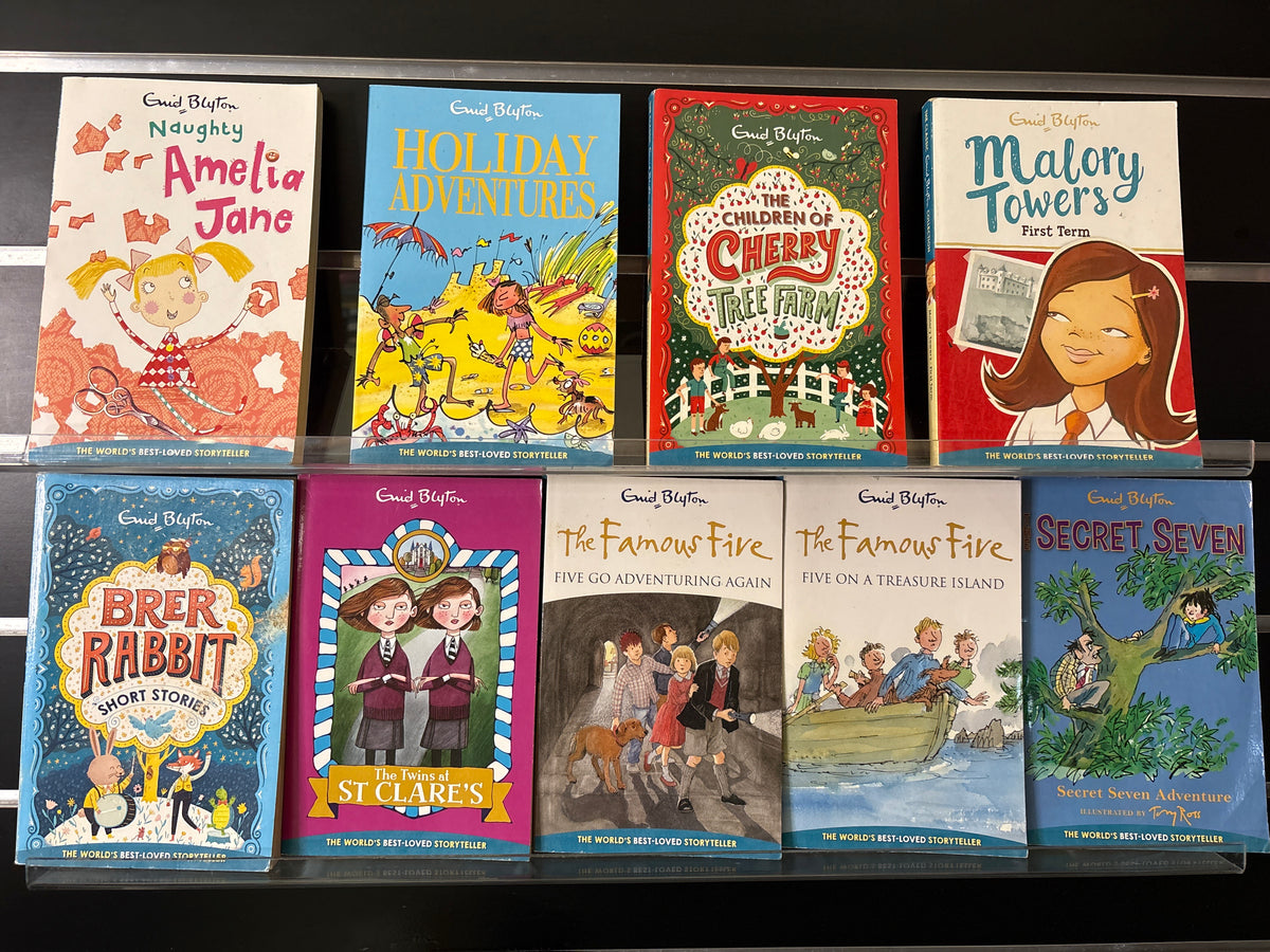 BLYTON, Enid Assorted Standalone Titles Bundle of 9 (Min. fair condition)