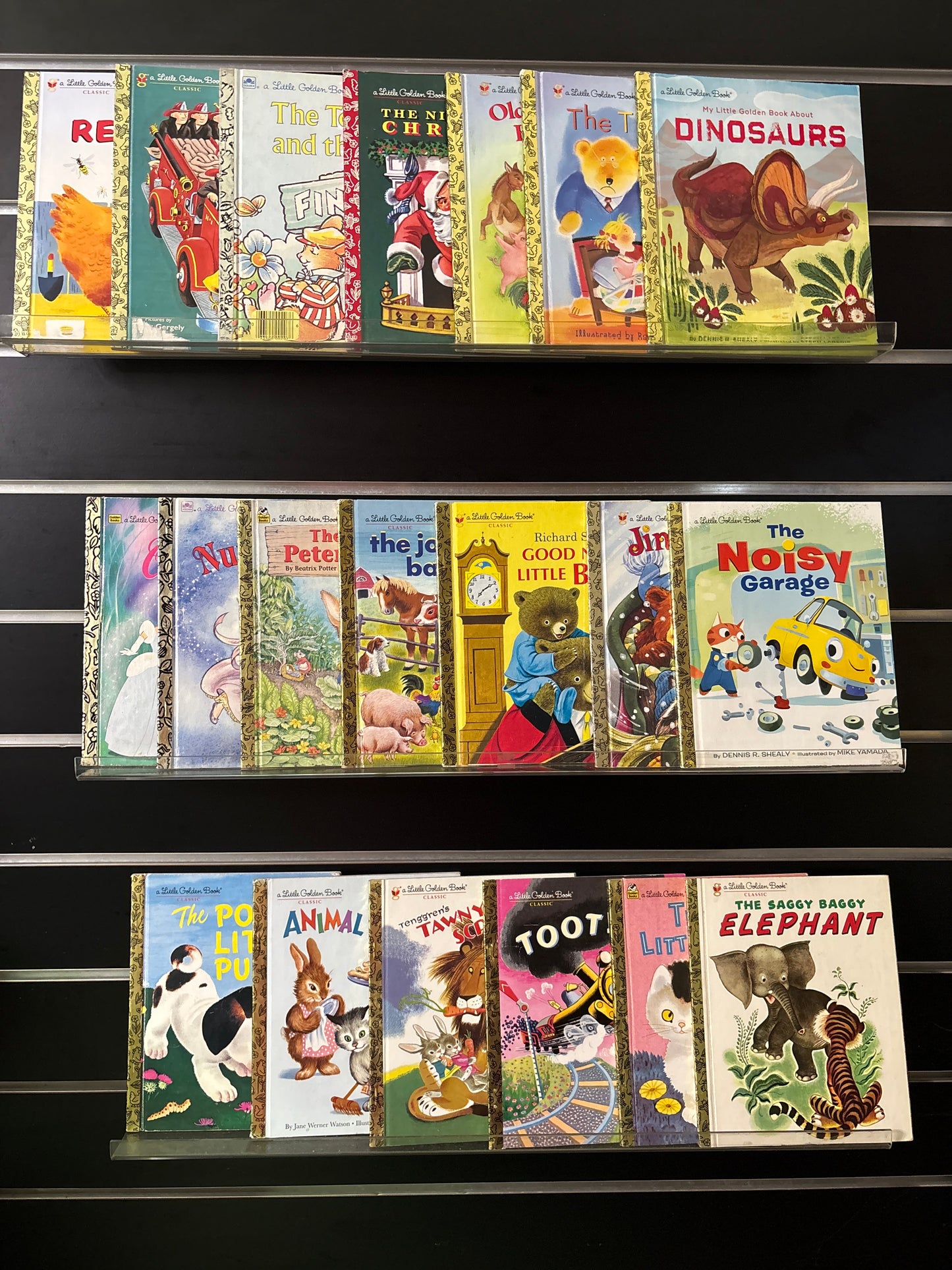LITTLE GOLDEN BOOKS - Bundle of 10 Titles (Min. good condition)