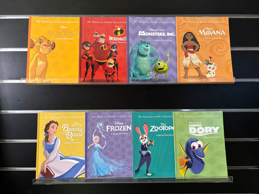DISNEY PIXAR - Bundle of 8 - Selected Titles in 'A Special Book Series" (Min. fair condition)