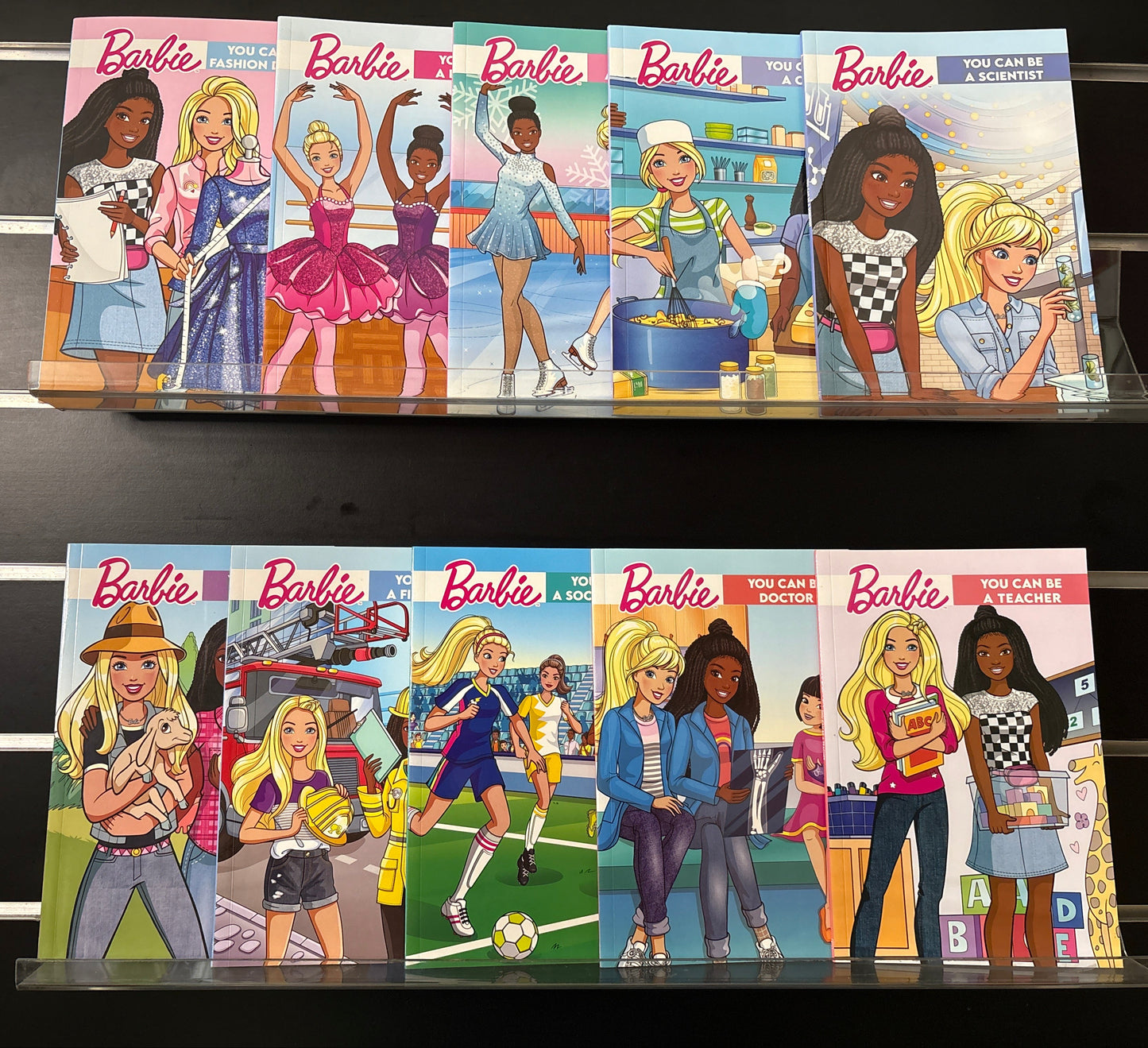 BARBIE Assorted Titles by Various Authors Bundle of 10 (Min. good condition)