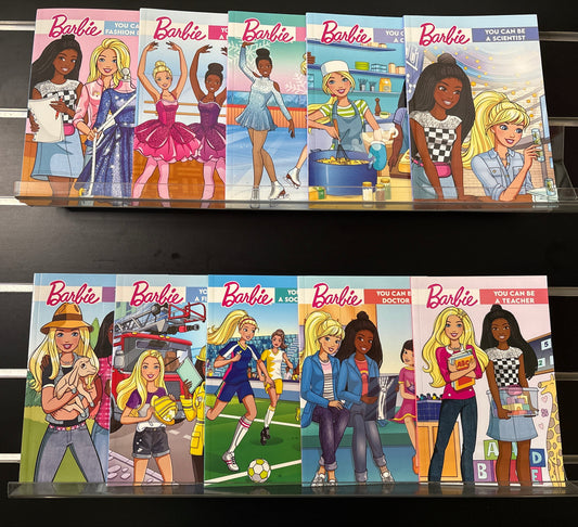 BARBIE Assorted Titles by Various Authors Bundle of 10 (Min. good condition)
