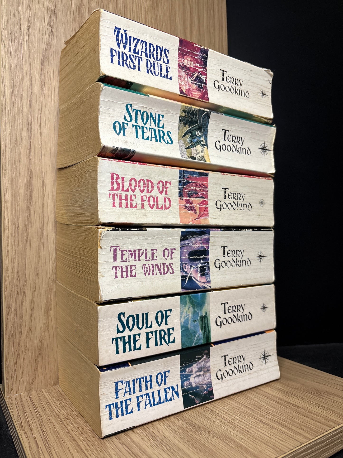 GOODKIND, Terry 'Sword of Truth' Series #1-6 Bundle of 6 (Min. fair condition)
