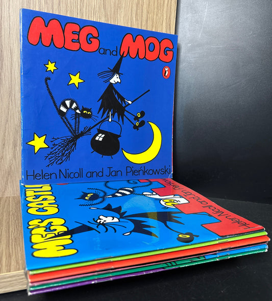 NICOLL, Helen and Pienokwski, Jan 'Meg's Series' Assorted Titles Bundle of 7 (Min. fair condition)