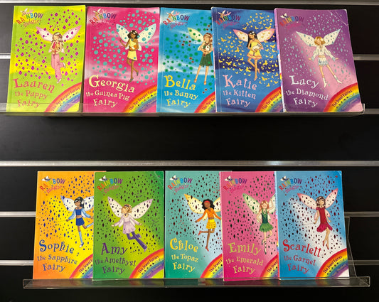 MEADOWS, Daisy 'Rainbow Magic Fairies' Books #23-32 Bundle of 10  Assorted Titles (Min. good condition)