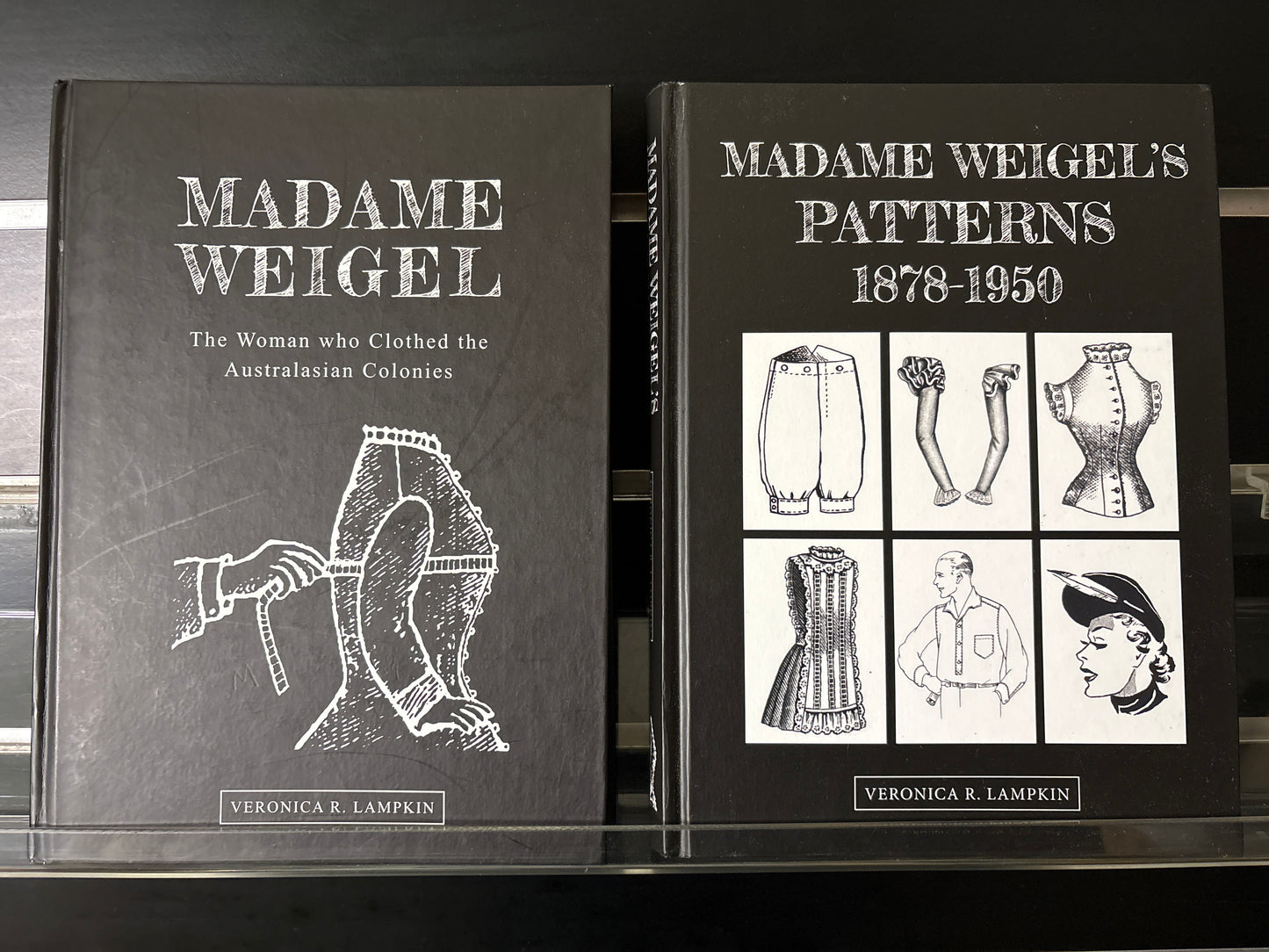 LAMPKIN, V.R 'Madame Weigel Fashion History' Series Bundle of 2 (Min. As new condition)