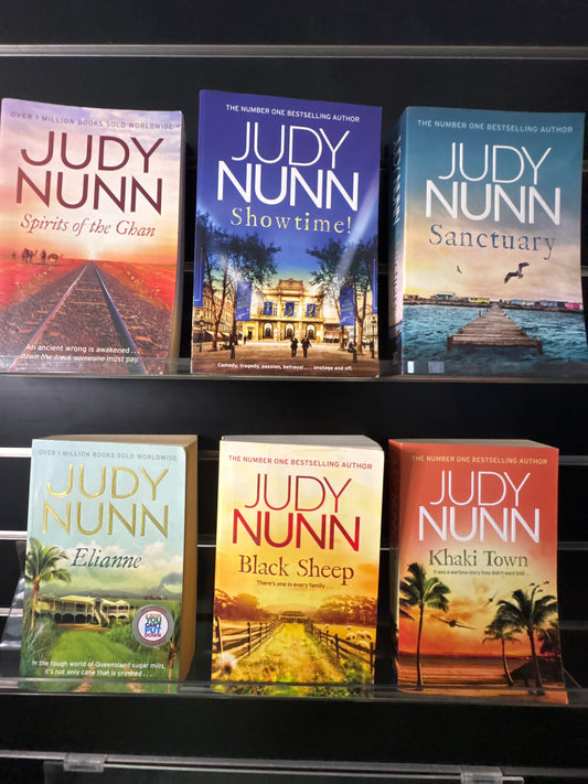 NUNN, Judy - Bundle of 6 - Assorted Standalone Titles (Min. fair condition)