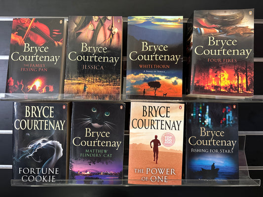 COURTENAY, Bryce Assorted Titles Bundle of 8 (Min. fair condition)