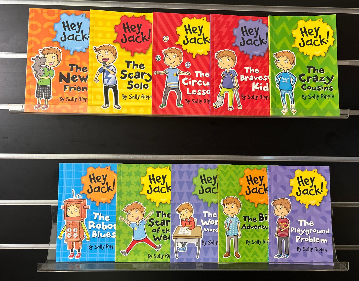 RIPPIN, Sally 'Hey Jack!' Series - Bundle of 10 Titles (Min. very good condition)