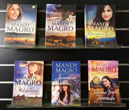 MAGRO, Mandy Standalone Titles and 2 Titles in Jacaranda Series Bundle of 6 (Min. fair condition)