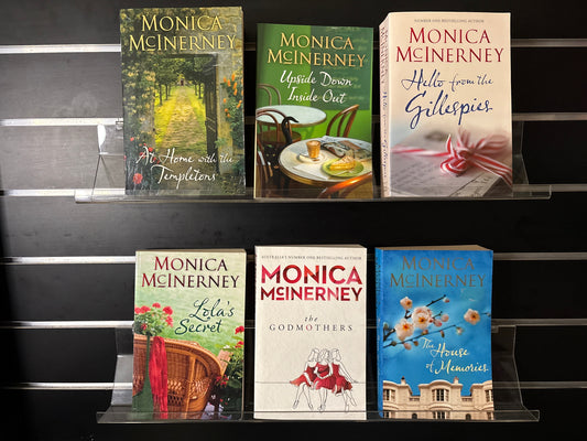 McINERNEY, Monica Assorted Standalone Titles Bundle of 6 (Min. fair condition)