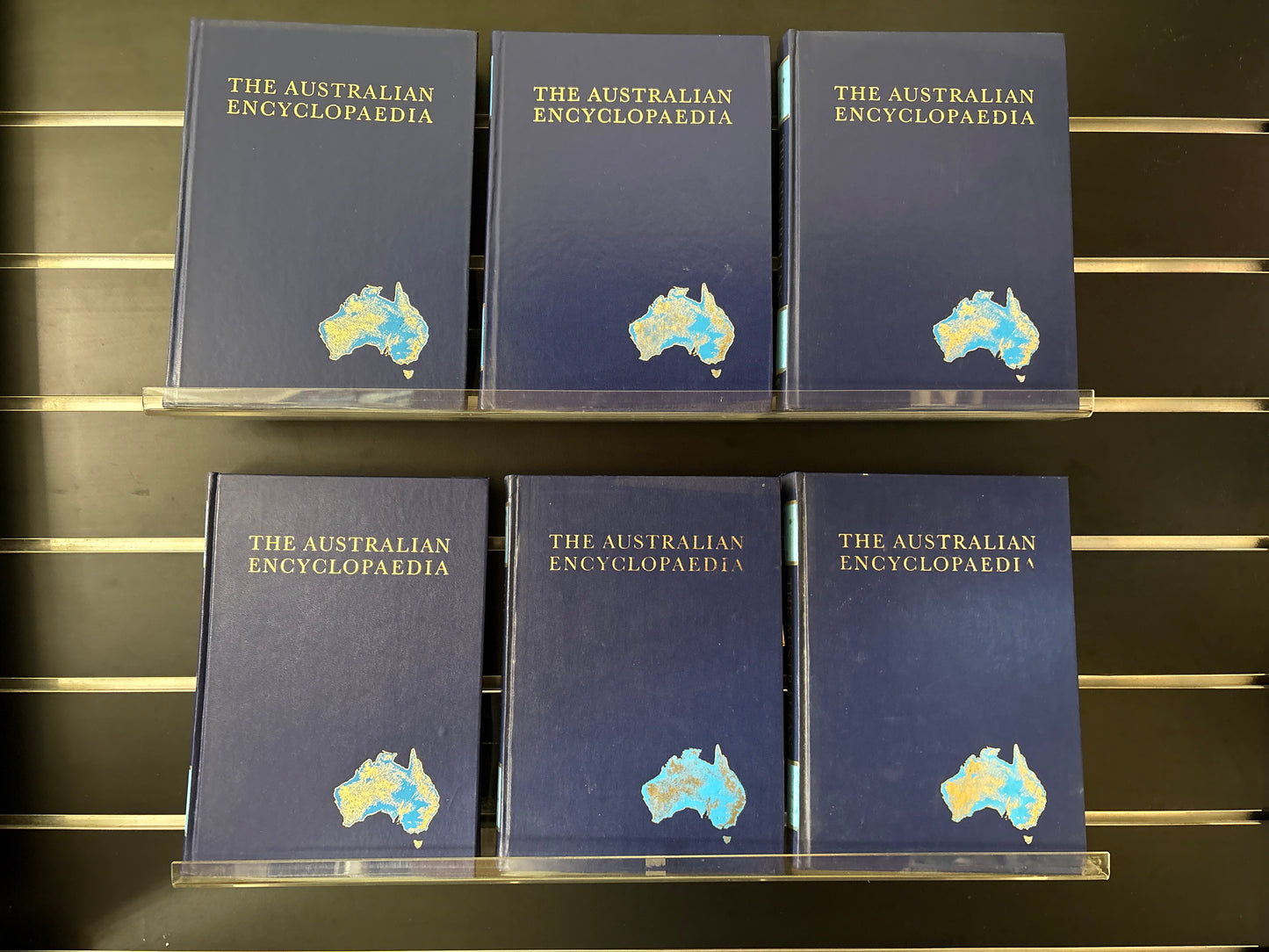 THE AUSTRALIAN ENCYLOPEDIA Complete Set Bundle of 6 (Min. good condition)