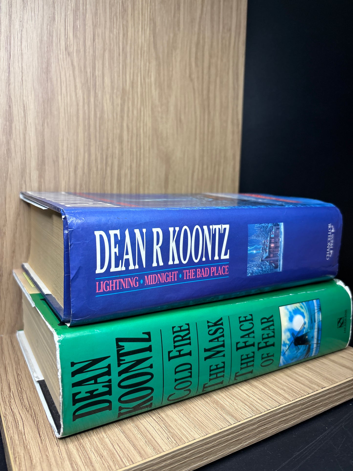KOONTZ, Dean Standalone Titles 3 Stories Per Book Bundle of 2  (Min. good condition)