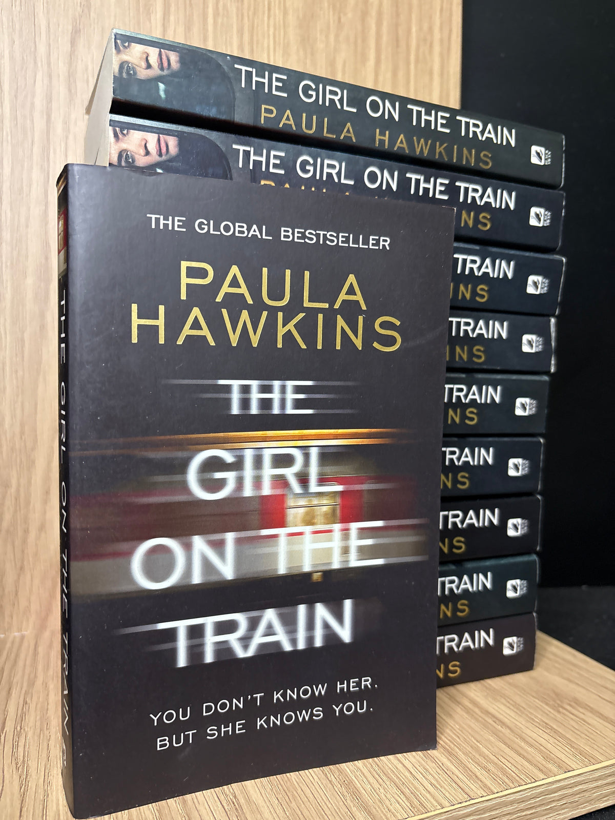 Book Club 10 Pack: HAWKINS, Paula 'The Girl On The Train' Paperback Medium Copies (Min condition: Good)