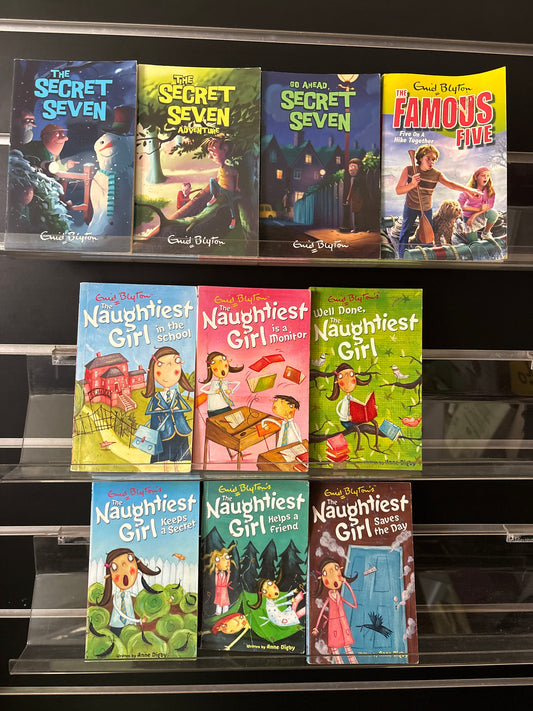 BLYTON, Enid Assorted Classic Titles Bundle of 10 (Min. Fair condition)