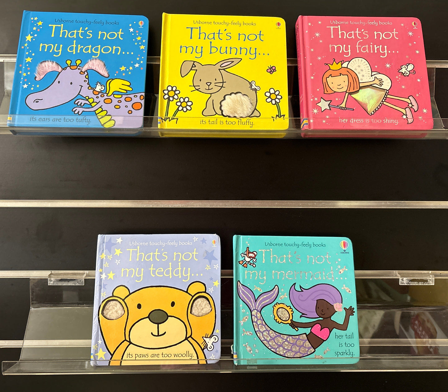 USBOURNE 'That's Not My...' Series  Assorted Titles Bundle of 5 (Min. good condition)