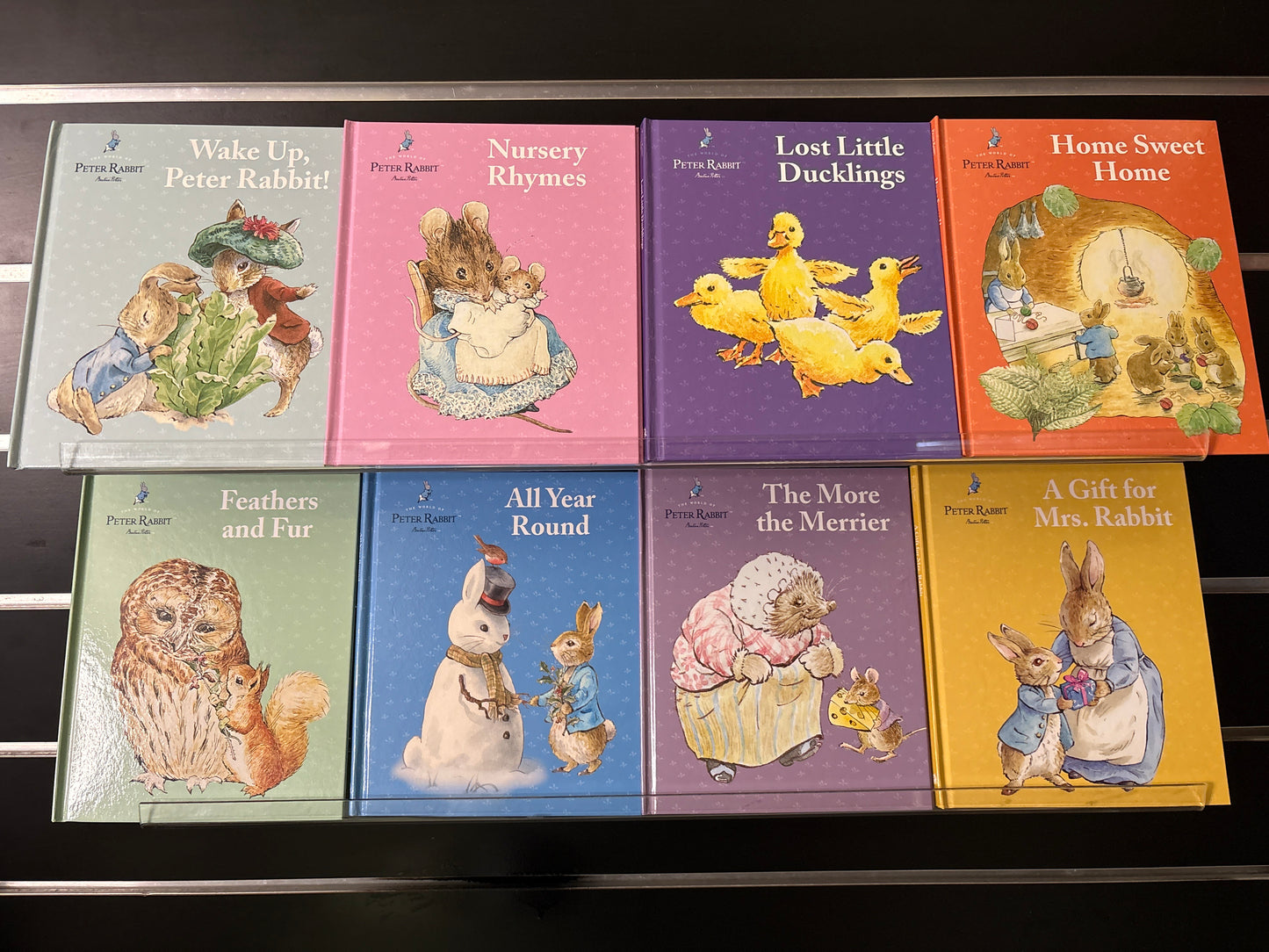 POTTER Beatrix 'The World of Peter Rabbit' Assorted Standalone Titles Bundle of 8 (Min. fair condition)