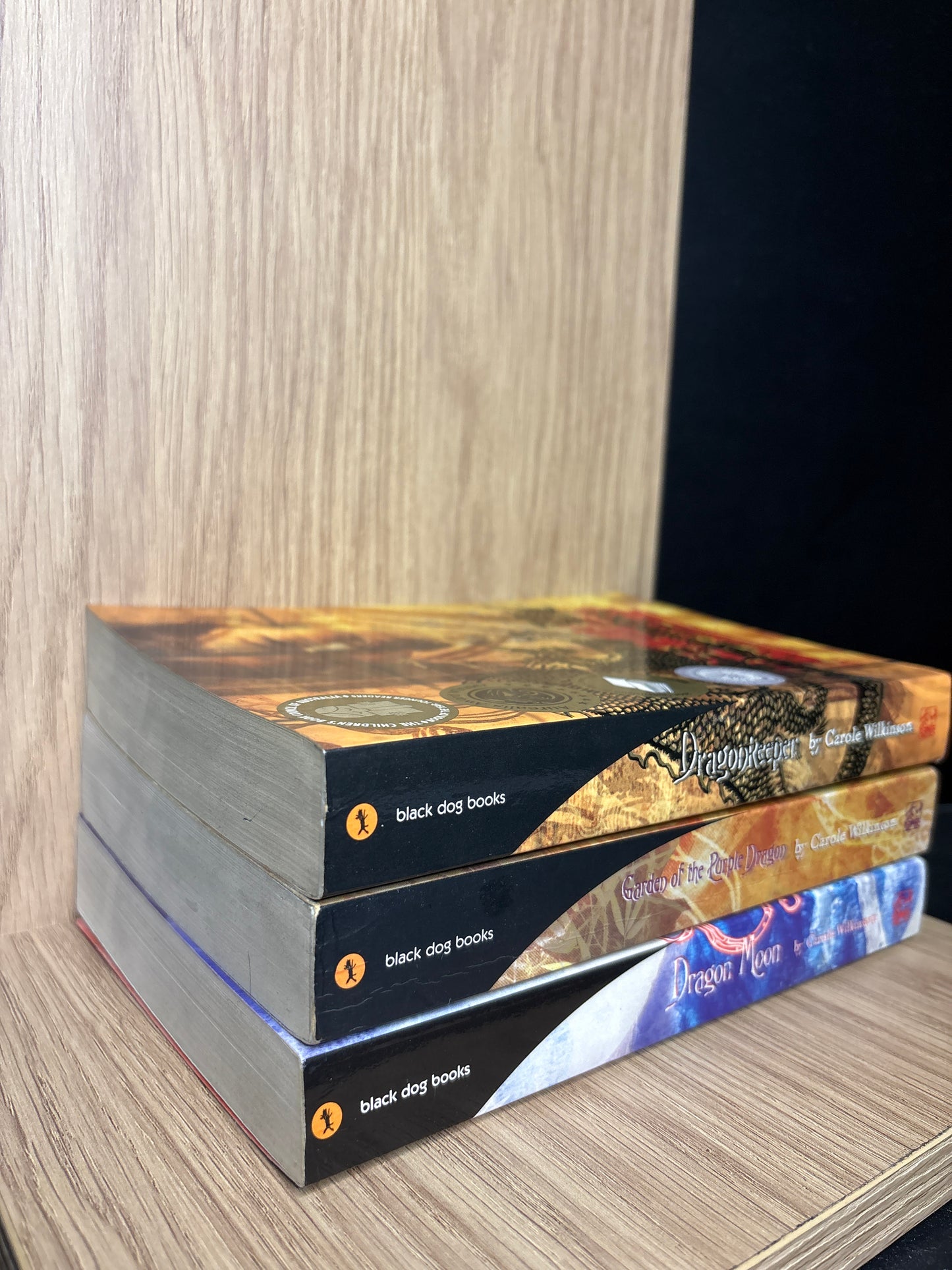 WILKINSON, Carole 'Dragon Keeper' Series Books #1-3 Bundle of 3 (Min. fair condition)