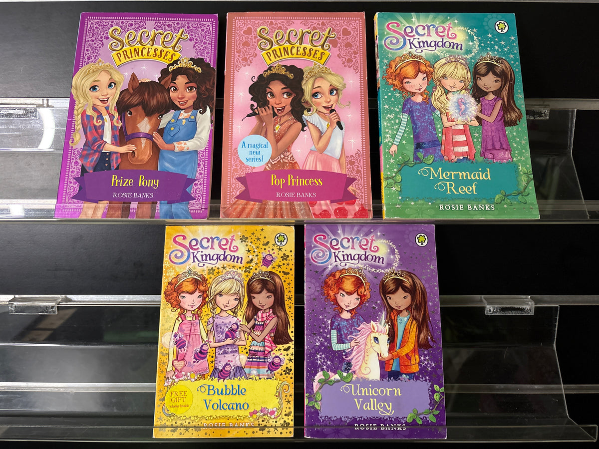 BANKS, Rosie 'Secret Kingdom' + 'Secret Princess' Titles Bundle of 5 (Min. fair condition)