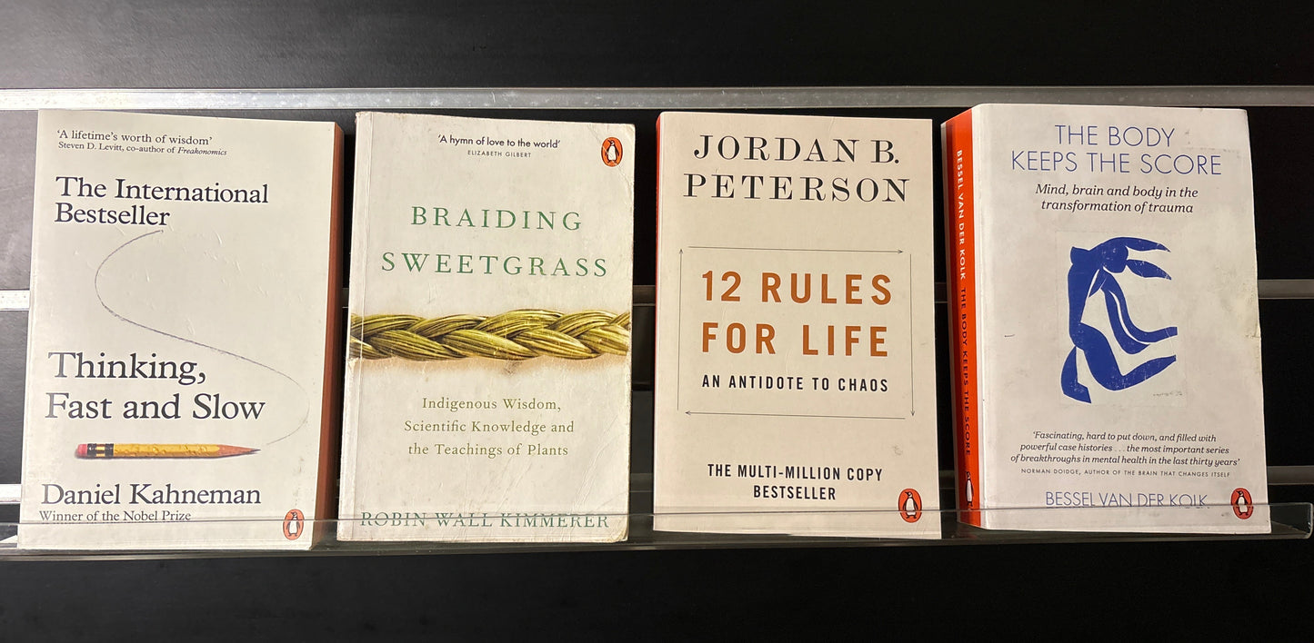 SELF-HELP Assorted Titles and Authors Bundle of 4 (Min. fair condition)