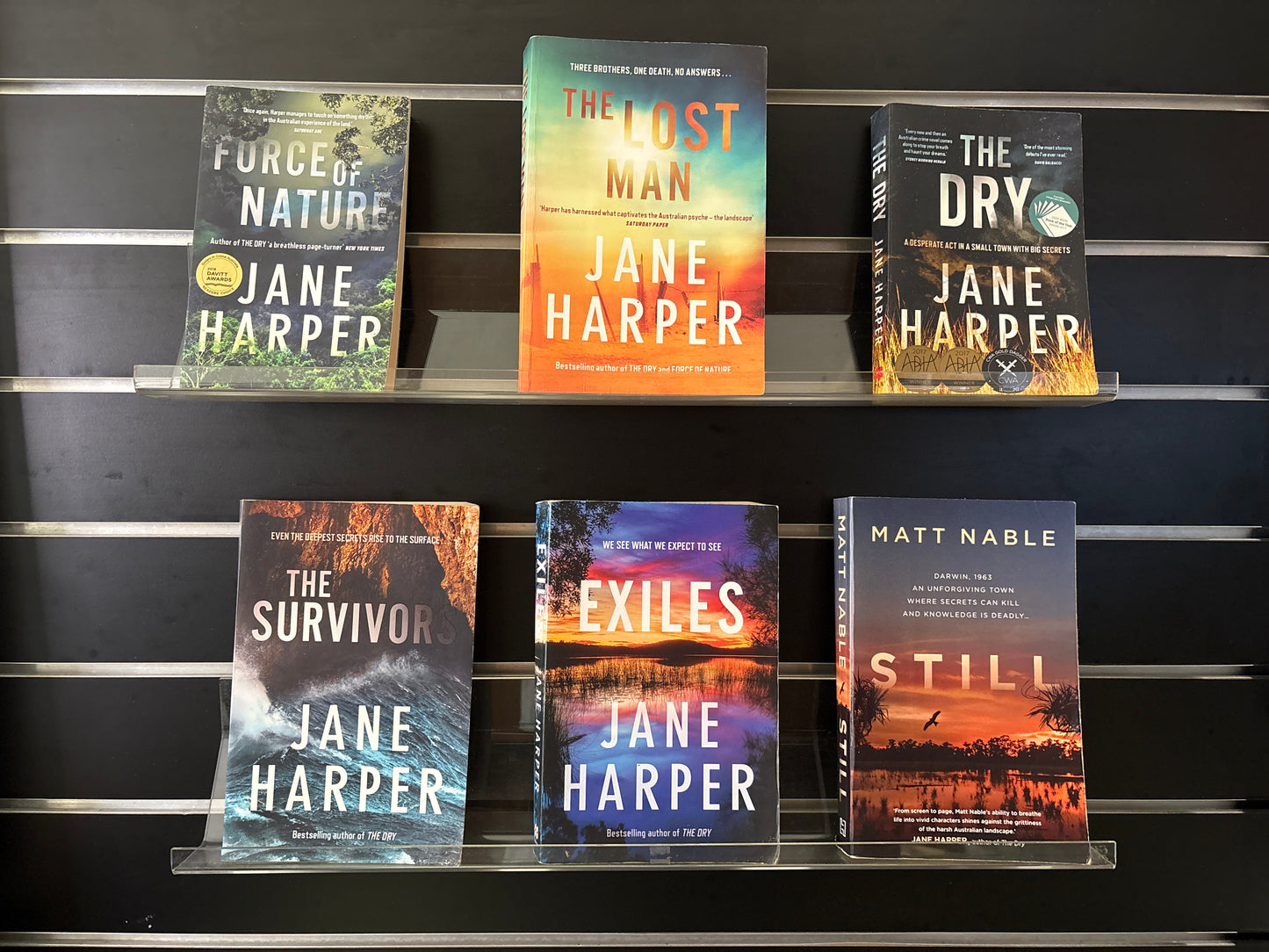 HARPER, Jane <2026 Collection 5 Titles + 1 Bonus Aust Fiction Title (Min. good condition)