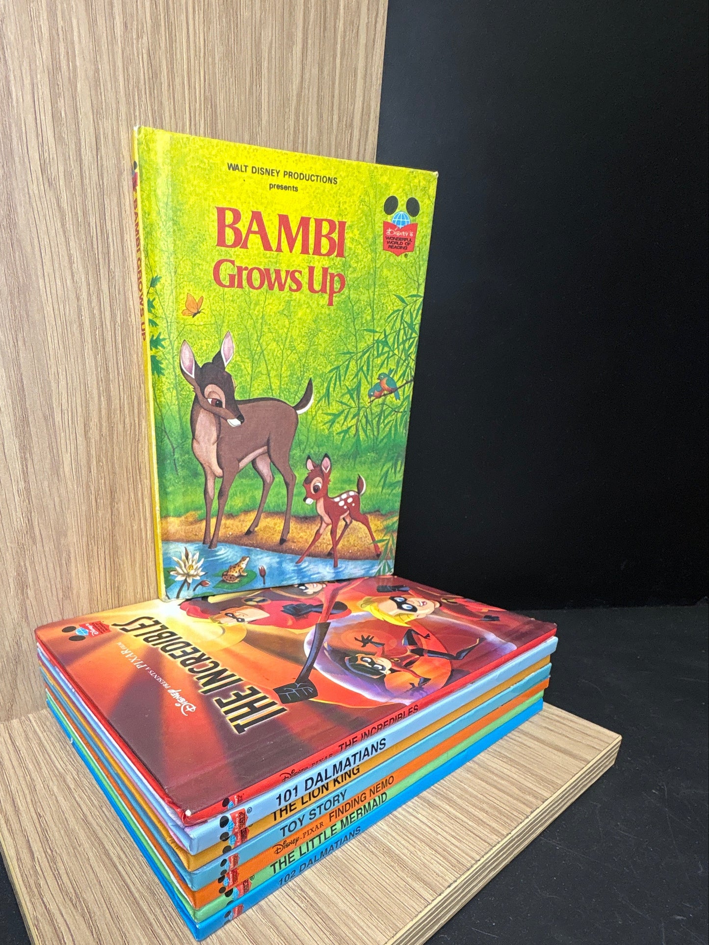 WALT DISNEY 'Wonderful World of Reading' Series Standalone Titles Bundle of 7 (Min. fair condition)