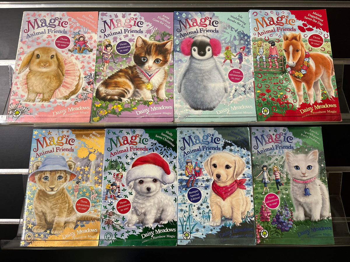 MEADOWS, Daisy 'Magic Animal Friends' Assorted Standalone Titles' Bundle of 8 (Min. fair condition)
