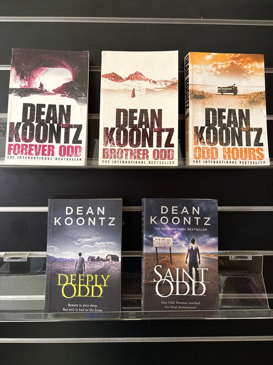 KOONTZ, Dean 'Odd Thomas' Standalone Titles Bundle of 5 (Min. good condition)
