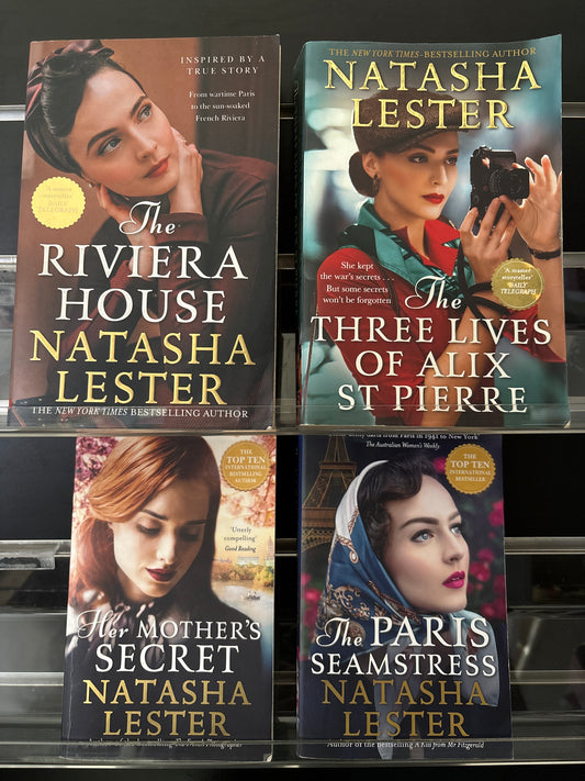 LESTER, Natasha Assorted Standalone Titles Bundle of 4 (Min. fair condition)