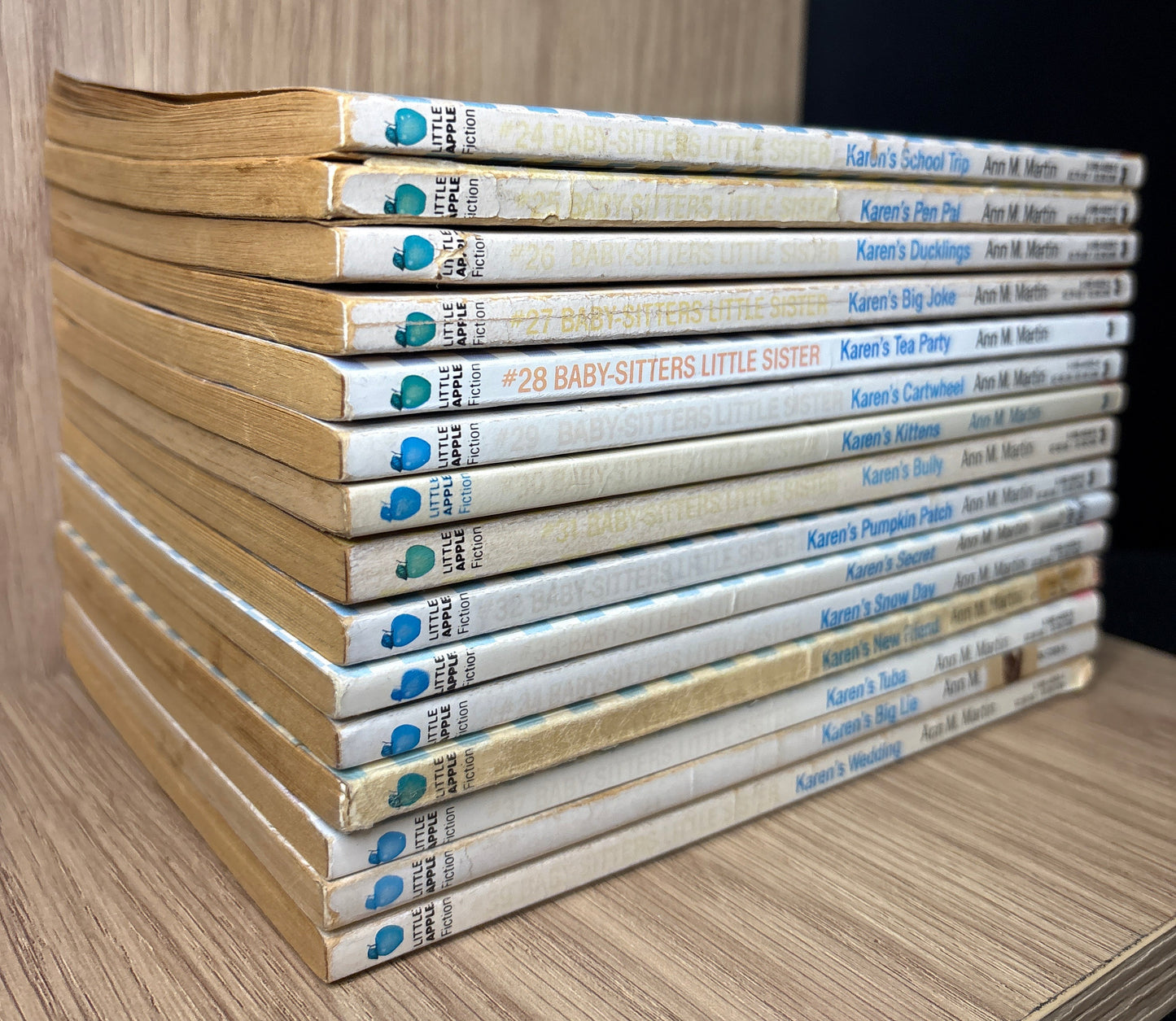 MARTIN, Ann M. 'The Babysitters Little Sister' Books #24-39 Bundle of 15 (Min. fair condition)