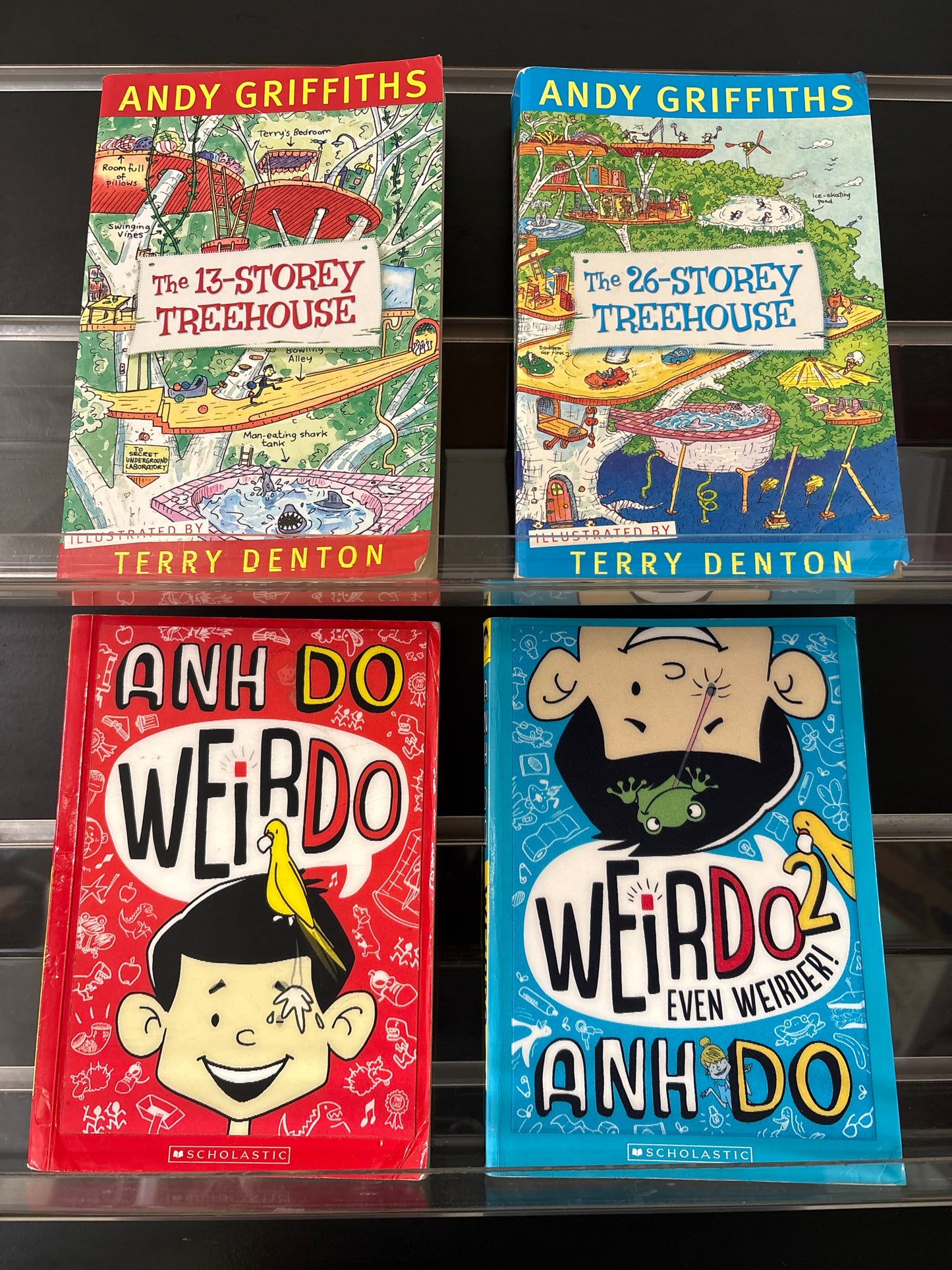 DO, Anh / GRIFFITHS, Andy + DENTON, Terry 'Weirdo' #1,2 and 'Treehouse' #1,2 Bundle of 4 (Min. fair condition)