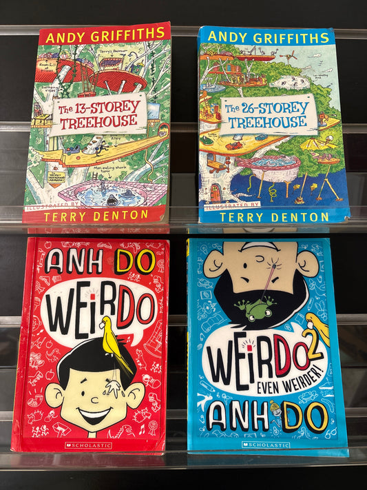 DO, Anh / GRIFFITHS, Andy + DENTON, Terry 'Weirdo' #1,2 and 'Treehouse' #1,2 Bundle of 4 (Min. fair condition)