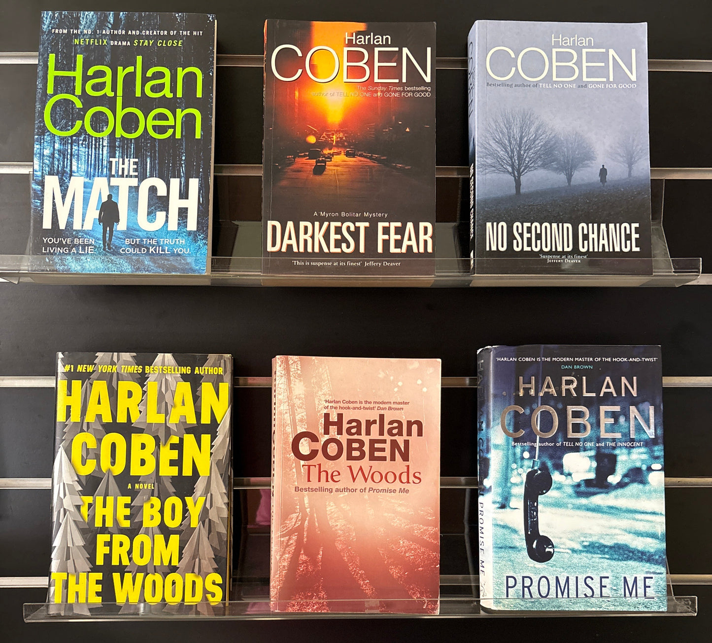 COBEN, Harlan 'Wilde' Duology plus 4 Standalone Titles Bundle of 6 (Min. Fair condition)