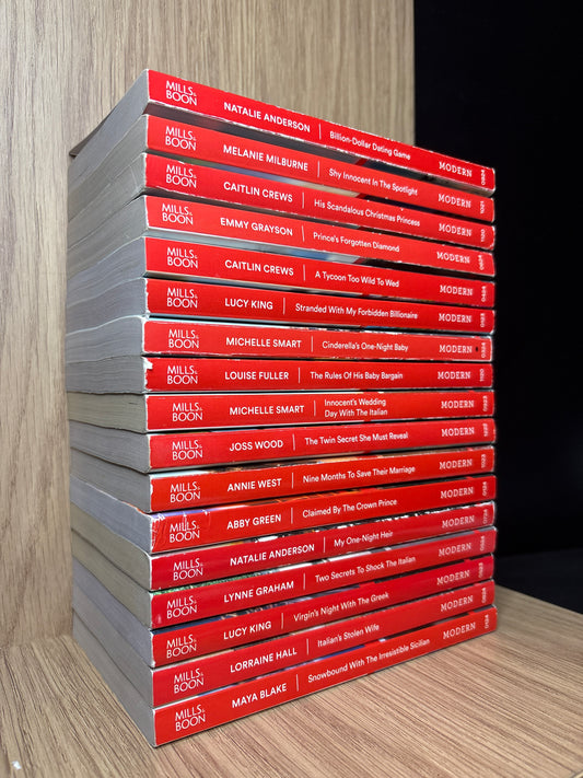 MILLS + BOON 1 story- Modern Series Assorted Standalone Titles Bundle of 17 (Min. good condition)