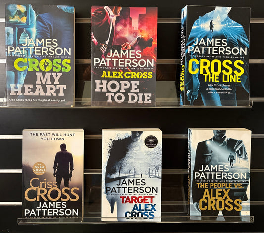 PATTERSON, James 'Alex Cross' Series Bundle of 6 Assorted Titles (Min. fair condition)