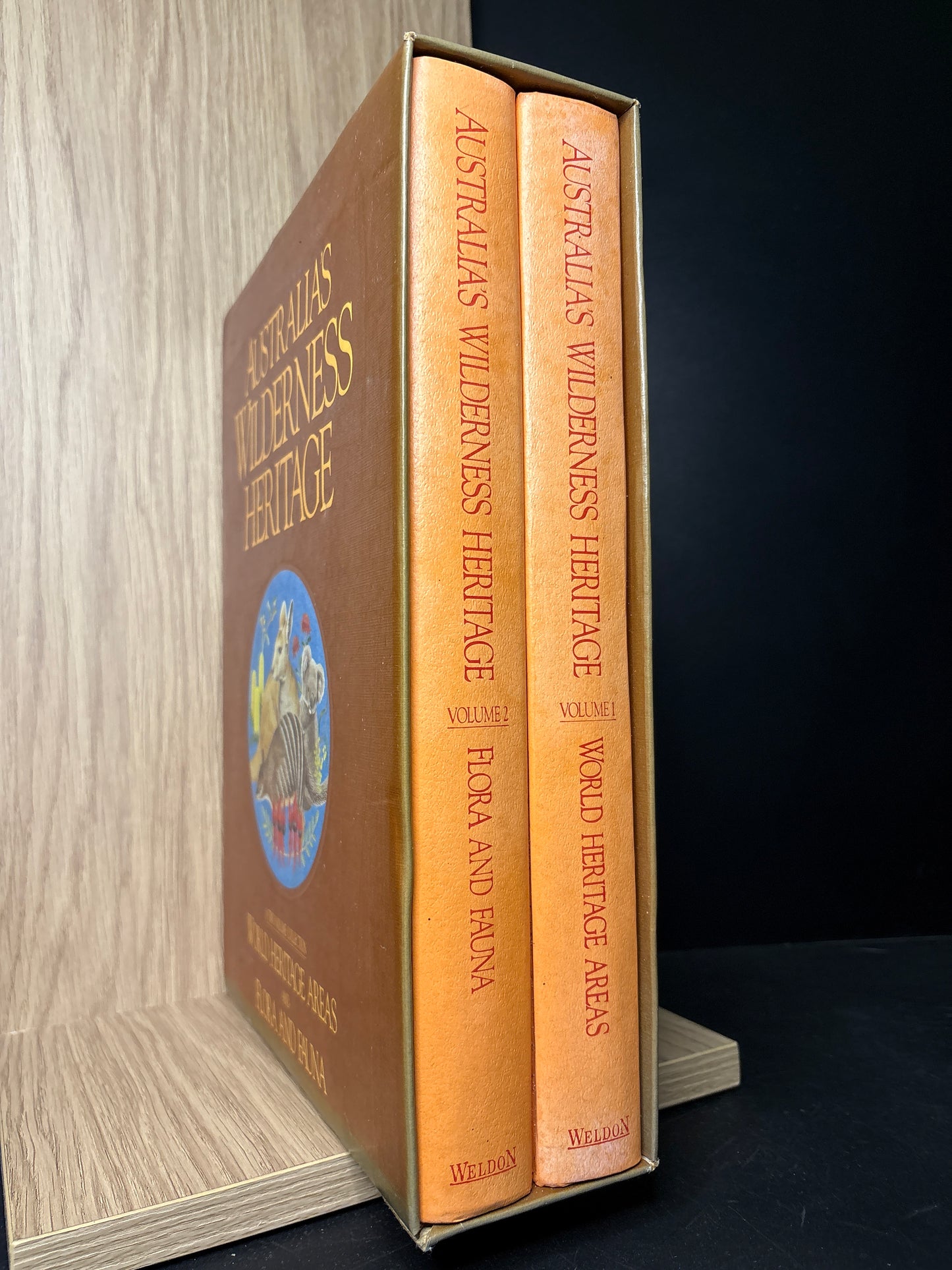 AUSTRALIA'S WILDERNESS HERITAGE Two Volume Collection Bundle of 2 (Min. good condition)
