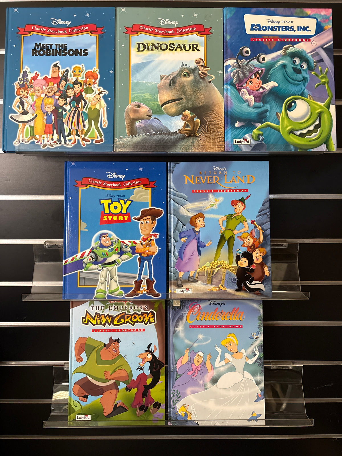 DISNEY STORY BOOK COLLECTION Assorted Standalone Titles Bundle of 7 (Min. fair condition)