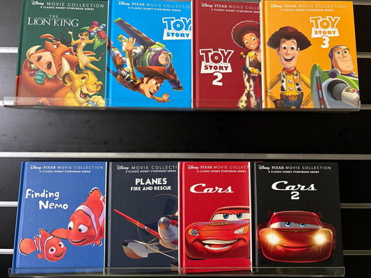 DISNEY & PIXAR MOVIE COLLECTION - Bundle of 8 Titles (Min. Good condition)