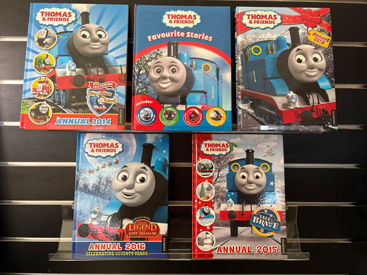 THOMAS & FRIENDS - Bundle of 5 - Assorted Titles (Min. good condition)