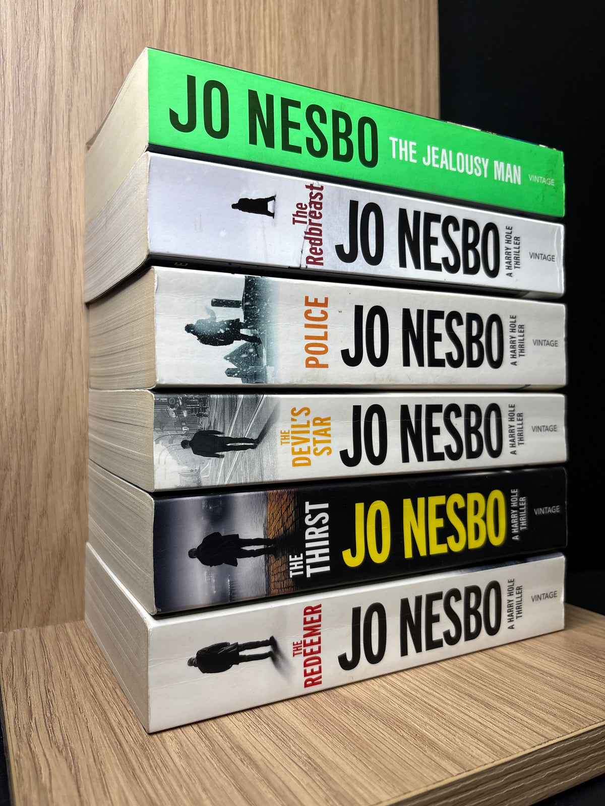 NESBO, Jo - 'Harry Hole' Assorted Titles plus Bonus Short Story Collection Bundle of 5 (Min. good condition)