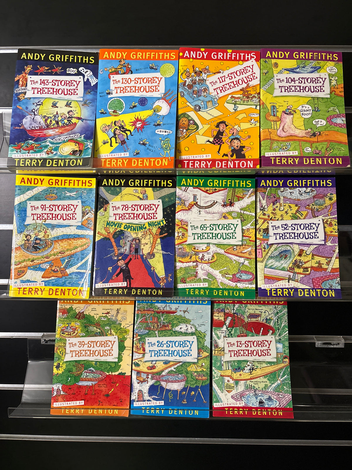 GRIFFITHS, Andy 'Treehouse' Titles #1-11 Bundle of 11 (Min. fair condition)