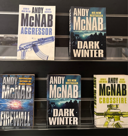 McNAB, Andy - Bundle of 5 - Assorted Titles in Nick Stone Series (Min. fair condition)