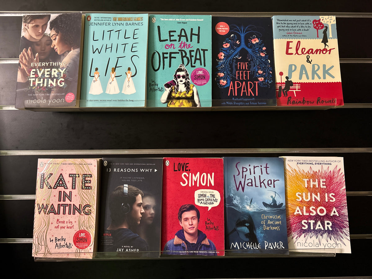 Young Adult Contemporary Assorted Titles by Various Authors Bundle of 10 (Min. fair condition)